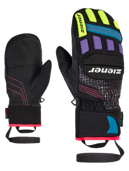 Gloves Ziener Lauron AS PR Mitten Junior Glove Junior Multicolor Print - 2023/24