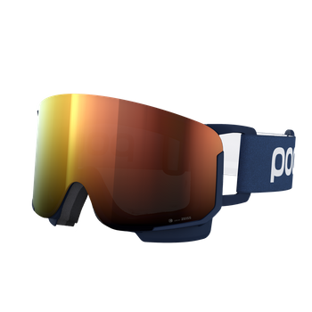 Goggles POC Nexal Lead Blue/Partly Sunny Orange - 2023/24