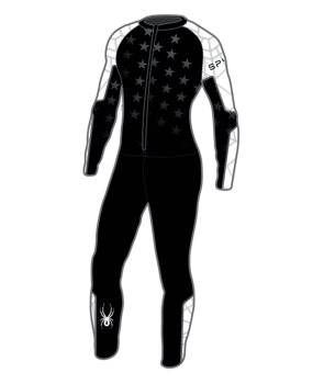 Spyder Nine Ninety Race Suit Black - 2023/24