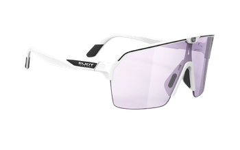 Sunglasses Rudy Project SPINSHIELD AIR WHITE MATTE - Impactx™ Photochromic 2 Laser Purple