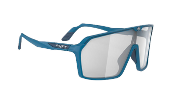 Sunglasses Rudy Project SPINSHIELD PACIFIC BLUE MATTE - Impactx™ Photochromic 2 Laser Black