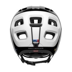 Bicycle helmet POC TECTAL RACE SPIN URANIUM BLACK/HYDROGEN WHITE - 2021