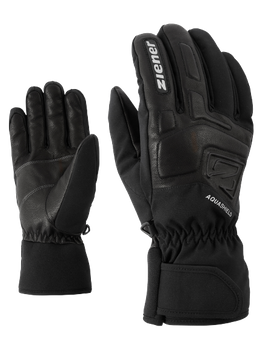 Handschuhe Ziener Glyxus AS(R) Glove Ski Alpine Black - 2023/24
