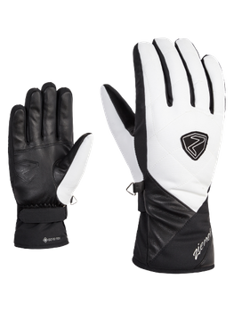 Handschuhe Ziener Kamea GTX Lady Glove Black White - 2023/24