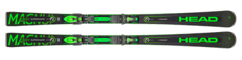 Ski HEAD Supershape E-Magnum + PRD 12 GW Matt Black/Flash Green - 2023/24
