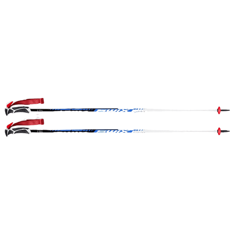 Skistöcke Swix Mach White/Blue/Red