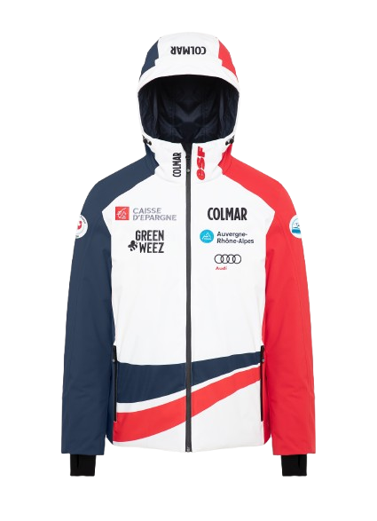 Men's ski jacket Colmar Replica Ski Jacket White/Navy Blu/Bright Red - 2025/26
