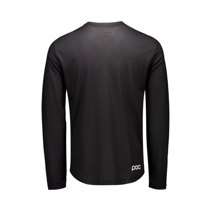 Fahrradtrikot POC M's Motion Air L/S Jersey Uranium Black - 2025