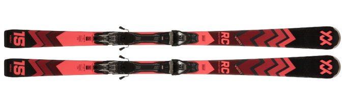 Skis Volkl Racetiger RC Black + vMotion 11 GW Black - 2024/25