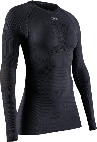 Thermal underwear X-bionic Energy Accumulator 4.0 Shirt LG SL Wmn Opal Black/Arctic White - 2025/26