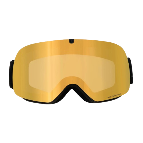 Googles Red Bull Spect SOAR Black/Gold Snow - Orange With Gold Mirror Photochrome - 2025/26