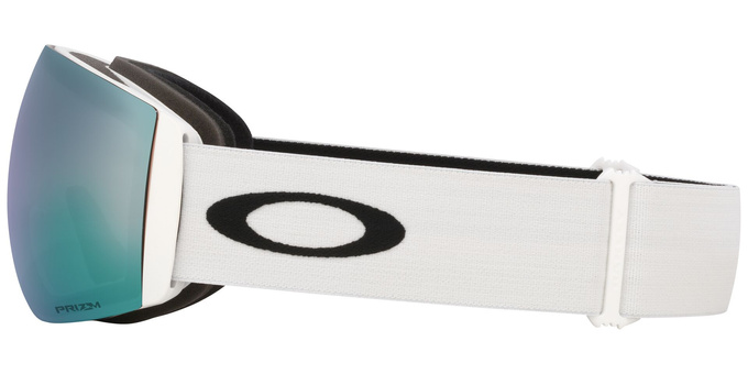 Goggles Oakley Flight Deck Pro L Matte White/Prizm Snow Sapphire Iridium + Additional lens Prizm Snow Iced Iridium - 2025/26