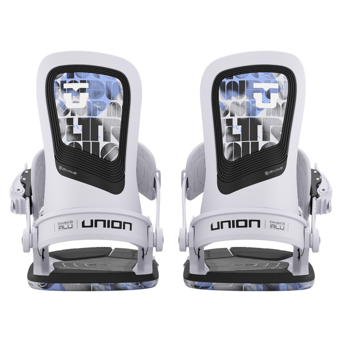 Snowboard Bindings Union Ultra Ice Grey (Woman) - 2025/26