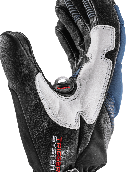 Gloves LEKI Griffin Base 3D Black/Marine - 2025/26