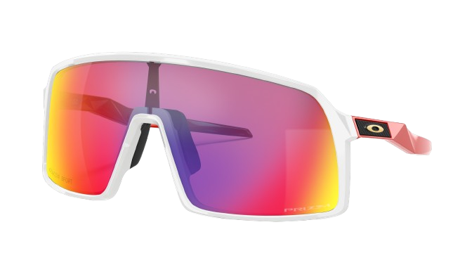 Sonnenbrille Oakley Sutro Custom Polished White Frame / Prizm Road Iridium Lenses