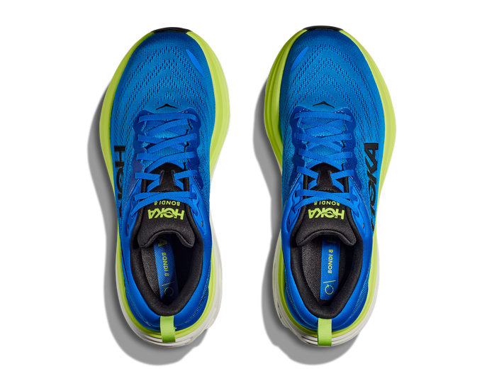 Men shoes Hoka Bondi 8 Electric Cobalt/Lettuce