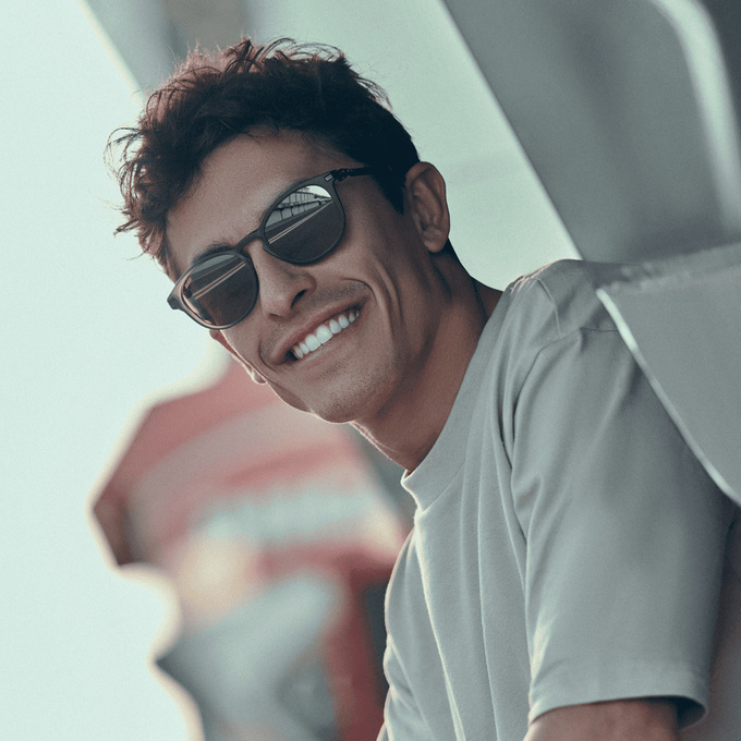 Sunglasses OAKLEY Pitchman R Marc Marquez Signature Series Prizm Tungsten Lenses / Matte Olive Ink Frame