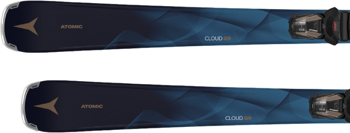 Ski Atomic Cloud Q9 + M 10 GW Black/Sand - 2025/26