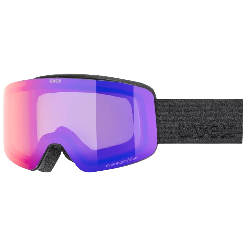 Goggles Uvex PWDR FM Black Matt/Mirror Ruby - 2025/26