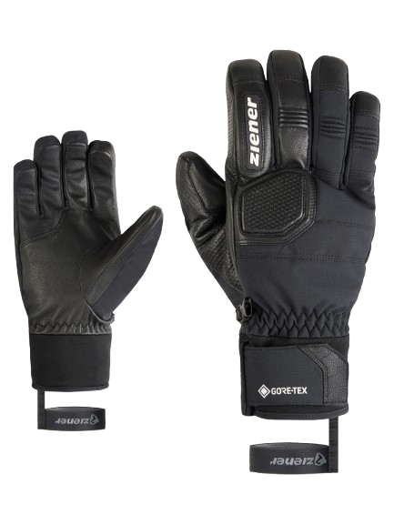 Gloves Ziener Ginos-z Gtx Pr Black - 2025/26