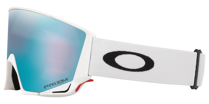 Goggles Oakley Flow Scape L Matte White/Prizm Snow Sapphire Iridium + Additional lens Prizm Snow Iced Iridium - 2025/26