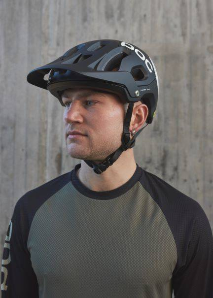 Bicycle helmet POC Tectal Race MIPS Uranium Black/Hydrogen White Matt 2025