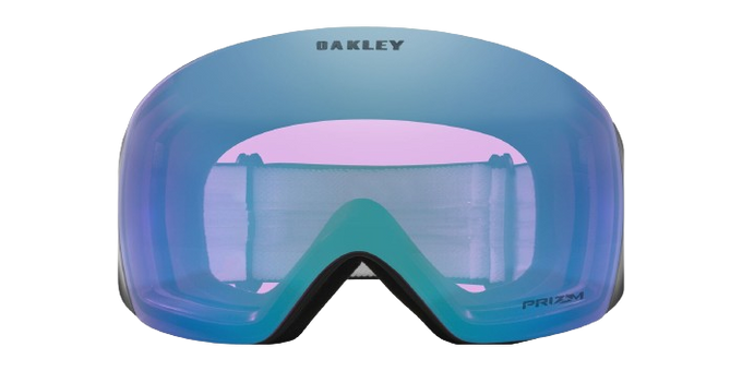 Brille Oakley Flight Deck L Matte Black/Prizm Snow Iced Iridium - 2025/26