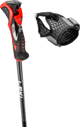 Poles LEKI Airfoil 3D Black/Red - 2025/26