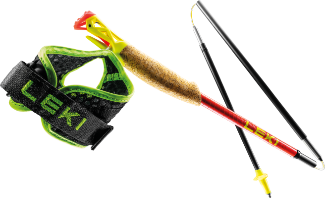 Poles Trail Running LEKI Ultratrail FX One Superlite Red