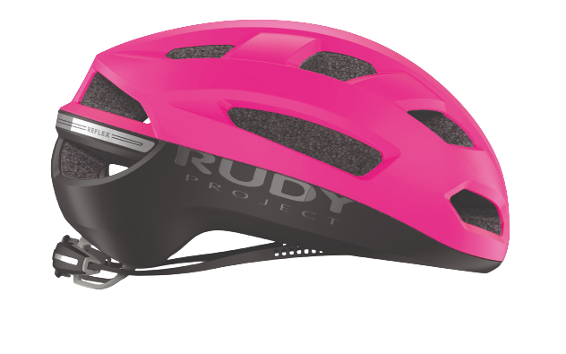 Bike Helmet Rudy Project SKUDO Pink Fluo/Black Matte - 2025
