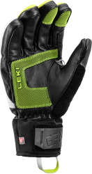 Gloves LEKI Griffin Prime 3D White/Neon - 2025/26
