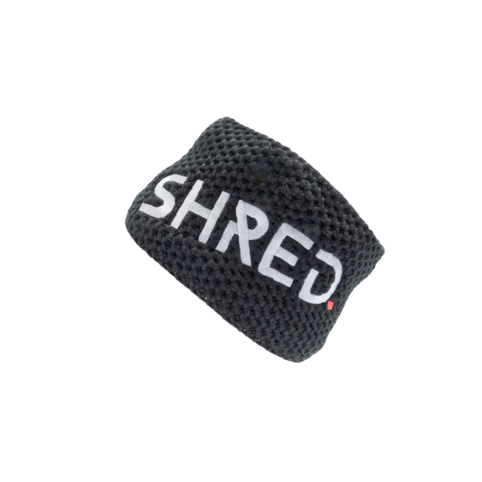 SHRED Heavy Knitted Headband Black/White - 2025/26