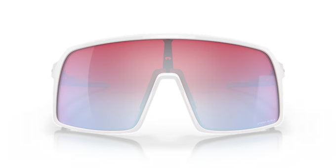 Sonnenbrille Oakley Sutro Polished White Frame/ Prizm Snow Sapphire Lenses - 2023