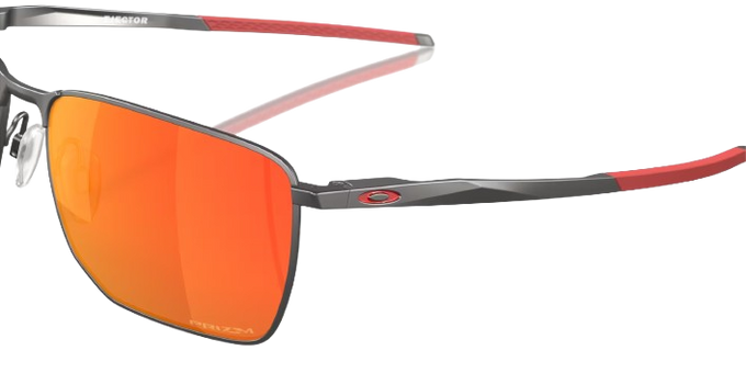 Sunglasses Oakley Ejector Matte Gunmetal Frame / Prizm Ruby Lenses