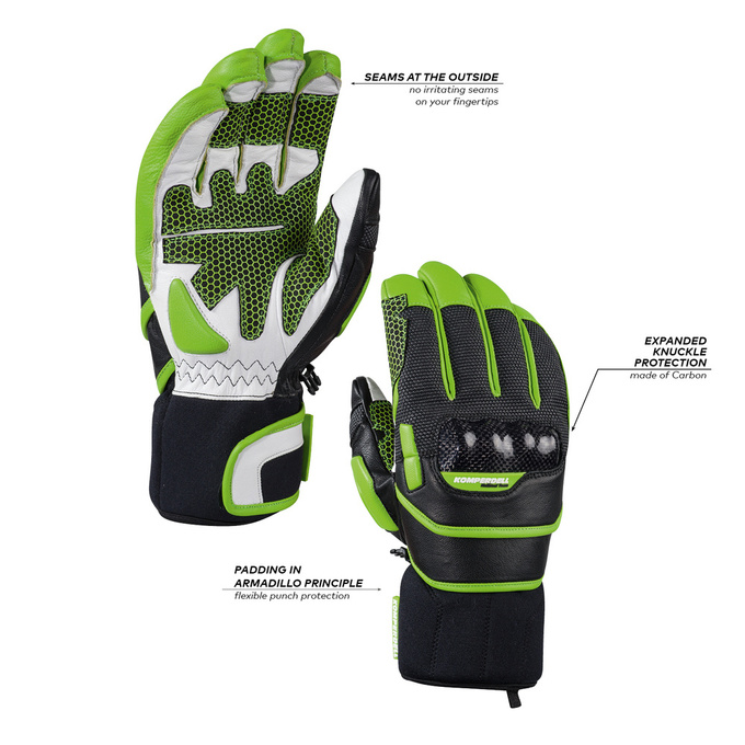Gloves Komperdell National Team - Race Gloves 5-Finger - 2025/26
