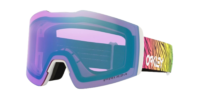 Brille Oakley Fall Line M Bengal White Prizm Snow Iced Iridium - 2025/26