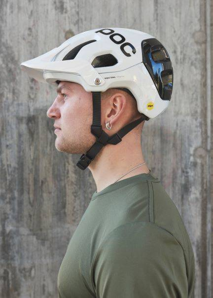 Fahrradhelm POC Tectal Race MIPS Hydrogen White/Uranium Black 2025