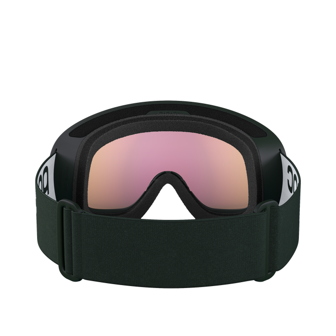 Ski goggles POC Fovea Mid Pargasite Green/Partly Sunny Orange - 2025/26