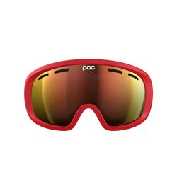 Skibrille POC Fovea Mid Prismane Red/Partly Sunny Orange - 2025/26