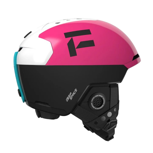 Skihelm Flaxta Deep Space Junior Bright Pink/Black - 2025/26