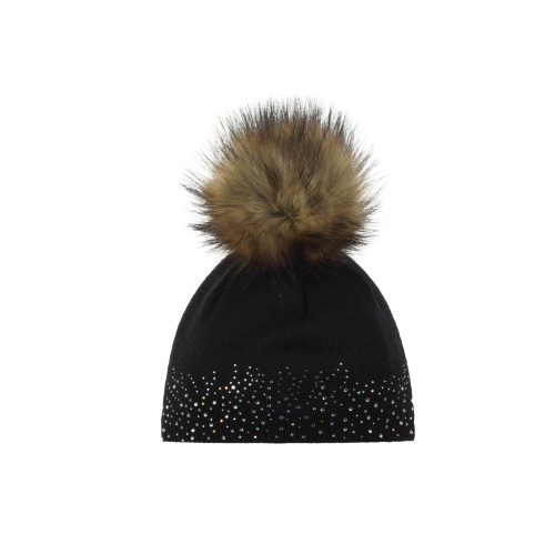 Beanie Eisbar Nalin Lux Crystal MÜ Black - 2025/26