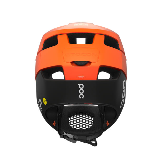 Bicycle helmet POC Otocon Race MIPS Fluorescent Orange AVIP/Uranium Black Matt 2025