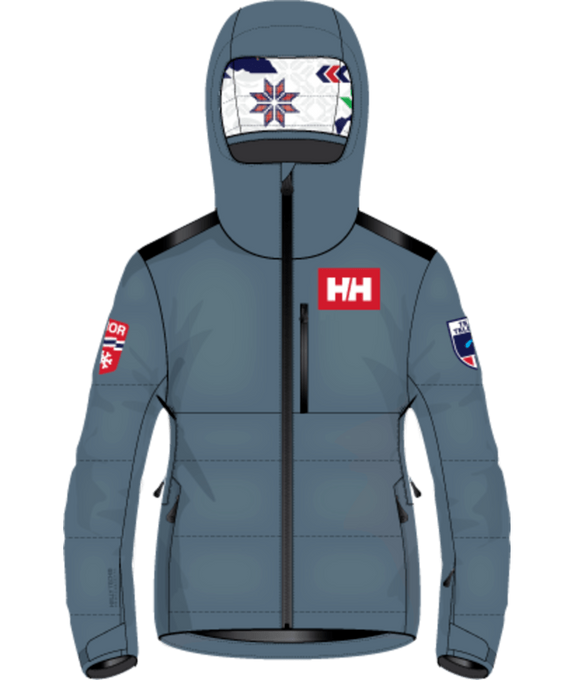 Helly Hansen Kvitfjell Race Puffy Woman Jacket/Washed Navy NSF Replica - 2025/26
