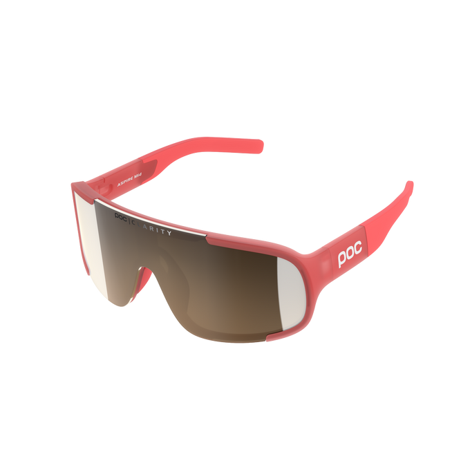 Sunglasses POC Aspire Mid Ammolite Coral Translucent - 2023/24