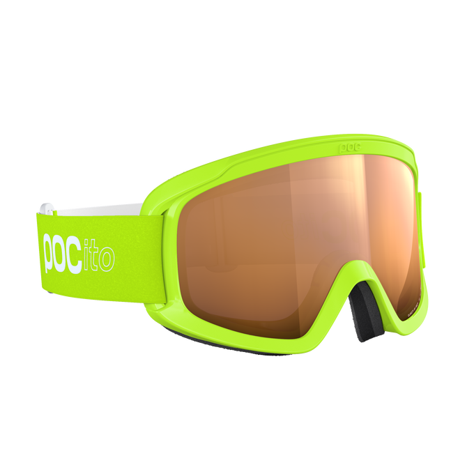 Brille POC POCito Opsin Fluorescent Yellow/Green/Partly Sunny Light Orange - 2025/26