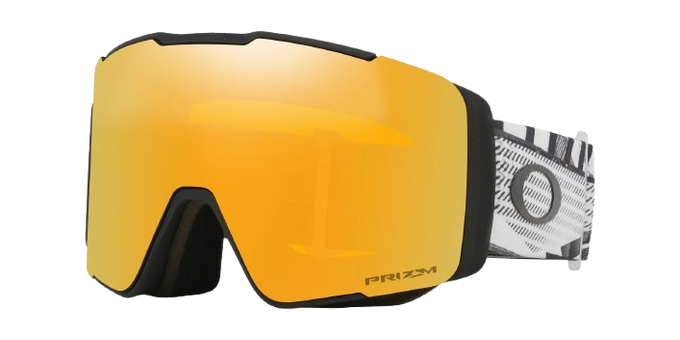 Brille Oakley Line Miner Pro L Black Forge/Prizm 24K Iridium + Additional lens Prizm Snow Sage Gold Iridium - 2025/26