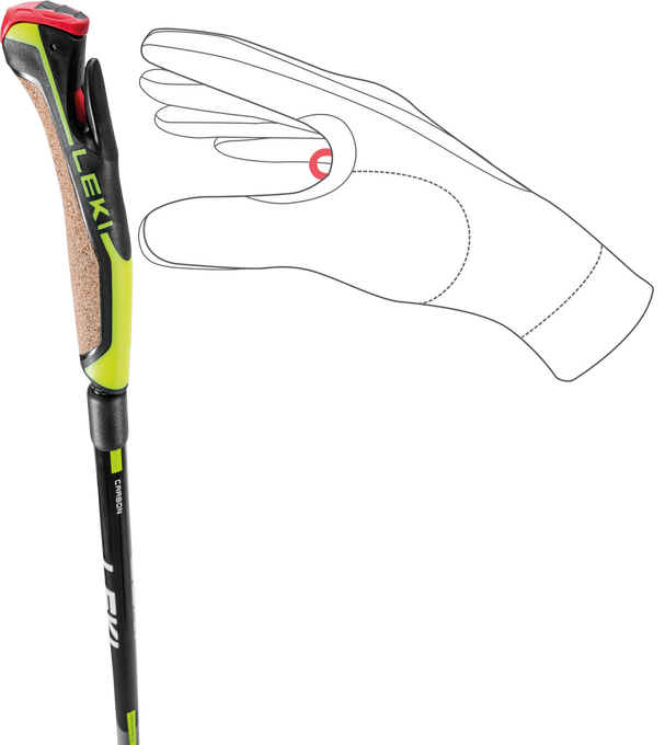 Stocke Nordic Walking LEKI Speed Pacer Vario