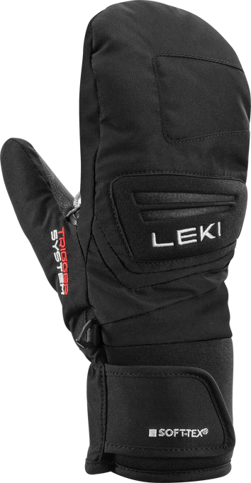 Gloves LEKI Griffin 3D Mitt Junior Black - 2025/26