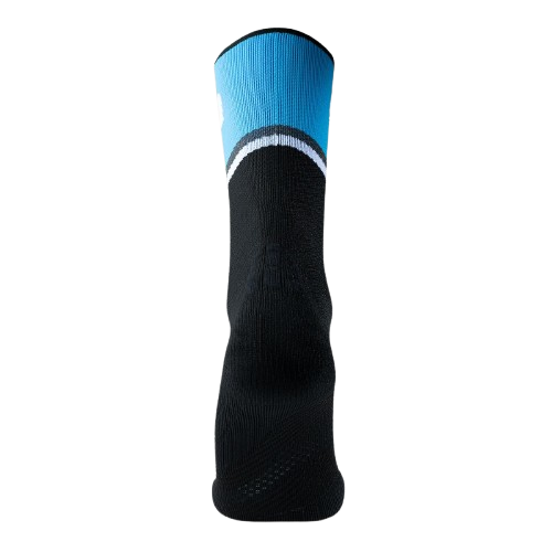 Outdoor Socken UYN Man Cycling One Light Socks Black/Cobal Blue