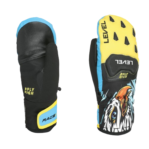Handschuhe Level Race JR Mitt Yellow-Blue - 2025/26